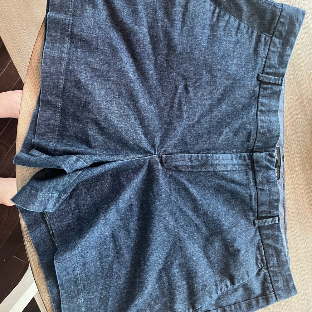 Banana Republic Blue Denim Shorts